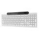 Lenovo 800 clavier Bureau Bluetooth Portuguais Blanc