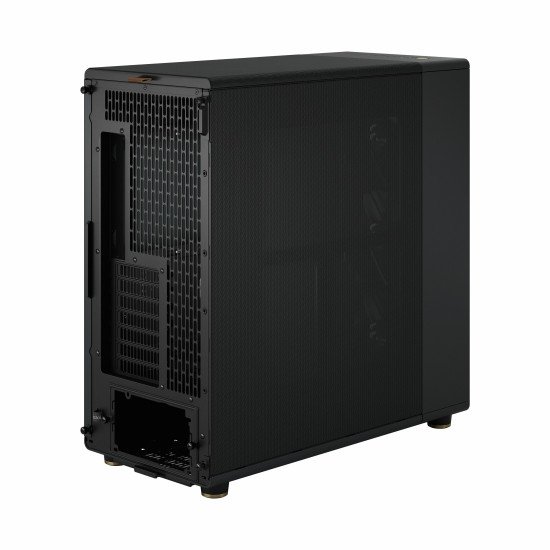 Fractal Design FD-C-NOR1X-01 unité centrale Midi Tower Noir, Charbon de bois