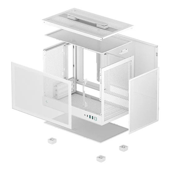 DeepCool CH160 WH Small Form Factor (SFF) Blanc DeepCool CH160 WH Small Form Factor (SFF) Blanc
