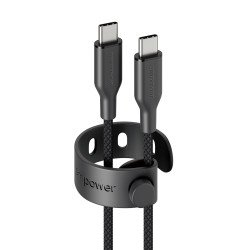 PanzerGlass empower by ® Racing 60W USB-C to USB-C Cable | USB 2.0 | 2M | Space Black câble USB Noir PanzerGlass empower by ® Racing 60W USB-C to USB-C Cable | USB 2.0 | 2M | Space Black câble USB Noir