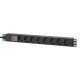 Intellinet Unité de distribution d'alimentation (PDU) 19" 1U à 8 prises EU, avec interrupteur marche/arrêt, montage horizontal, 16 A, prises EU CEE 7/3, câble d'alimentation 2 m, sortie, montage en rack, garantie trois ans