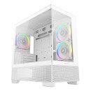 DeepCool CG380 3F WH Midi Tower Blanc