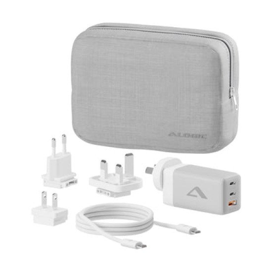 ALOGIC WCM3X67G chargeur d'appareils mobiles Smartphone, Tablette Gris, Blanc Secteur Intérieure