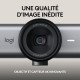 Logitech MX Brio 705 for Business webcam 8,5 MP 4096 x 2160 pixels USB 3.2 Gen 1 (3.1 Gen 1) Aluminium, Noir