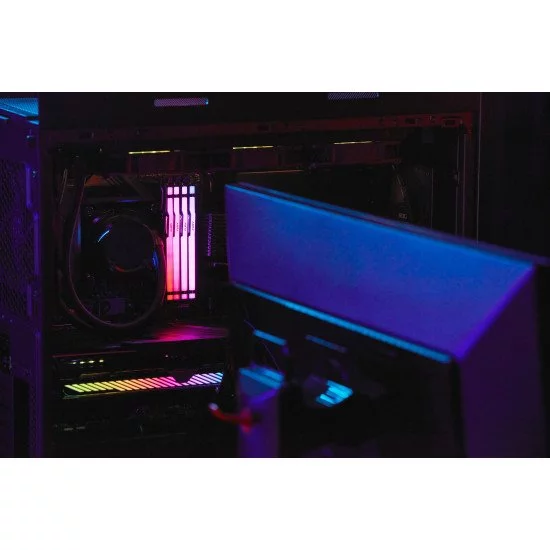 Kingston Technology FURY Beast 32 Go 5600 MT/s DDR5 CL36 DIMM (Kits de 2) RGB Kingston Technology FURY Beast 32 Go 5600 MT/s DDR5 CL36 DIMM (Kits de 2) RGB