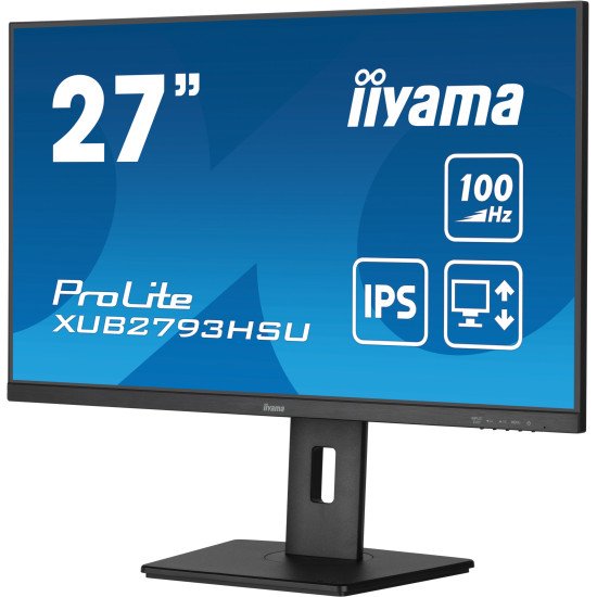 iiyama ProLite écran PC 68,6 cm (27") 1920 x 1080 pixels Full HD LED Noir