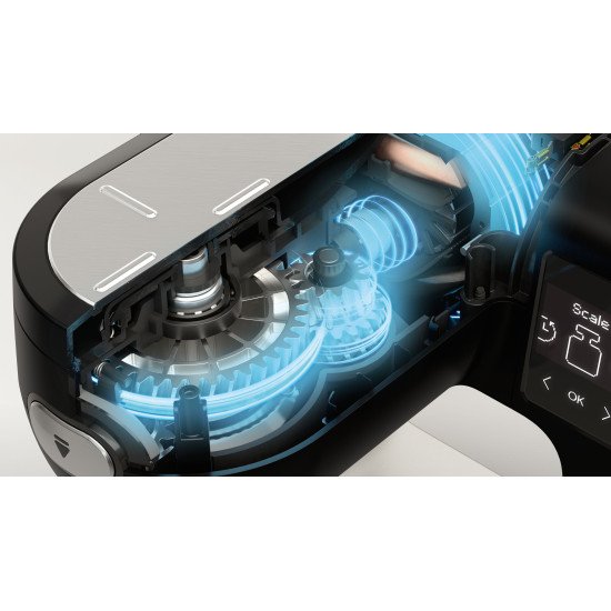 Bosch Serie 6 MUMS6ZS17 robot de cuisine 1600 W 5,5 L Noir, Acier inoxydable