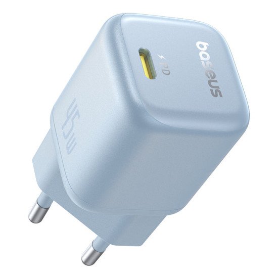 Baseus PicoGo Smartphone, Tablette, Ordinateur portable, Universel Bleu Secteur Charge rapide Intérieure