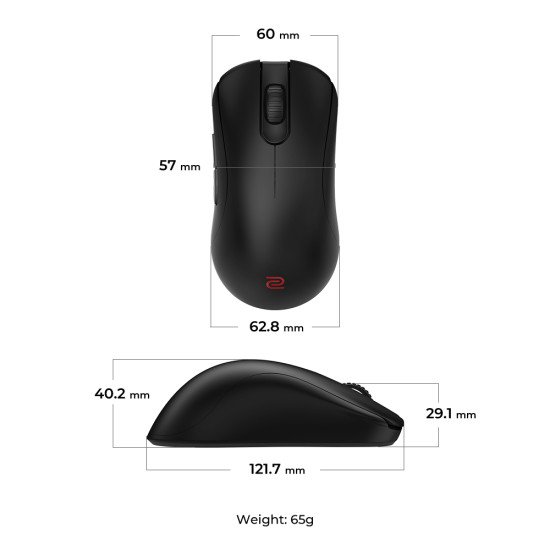 BenQ ZOWIE ZA13-DW souris Jouer Droitier RF sans fil 3200 DPI BenQ ZOWIE ZA13-DW souris Jouer Droitier RF sans fil 3200 DPI