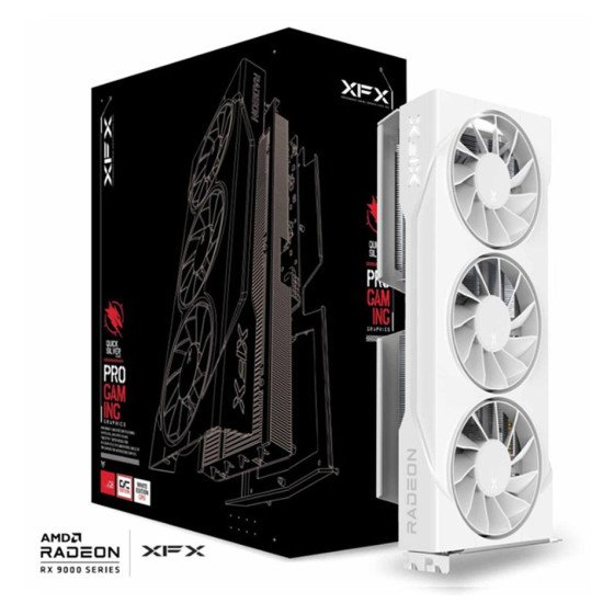 XFX RX-96TS316W7 carte graphique AMD Radeon RX 9060 XT 16 Go GDDR6