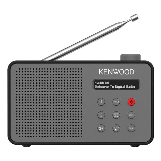 Kenwood CR-M25DAB-H Radio portable Numérique Gris