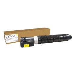 Toner remanufacturé Jaune Everyday™ de Xerox compatible avec Canon C-EXV58 (3766C002AA), Capacité standard