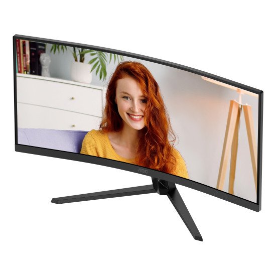 AOC B3 CU34B3E écran PC 86,4 cm (34") 3440 x 1440 pixels Wide Quad HD LED Noir