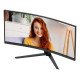 AOC B3 CU34B3E écran PC 86,4 cm (34") 3440 x 1440 pixels Wide Quad HD LED Noir