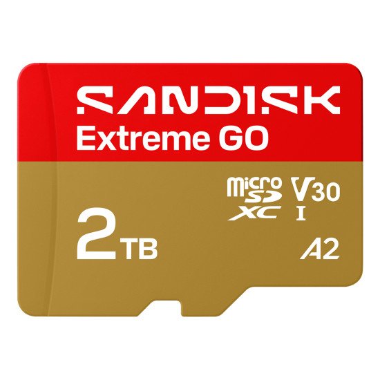 SanDisk Extreme GO 2 To MicroSDXC UHS-I