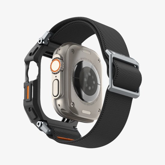 Spigen Lite Fit Pro Boîtier + bracelet Noir Polyuréthane thermoplastique (TPU)