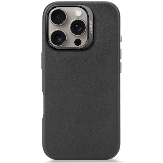 Decoded Leather Case coque de protection pour téléphones portables 16 cm (6.3") Housse Noir Decoded Leather Case coque de protection pour téléphones portables 16 cm (6.3") Housse Noir
