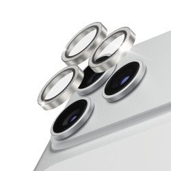 PanzerGlass ® Hoops® Camera Lens Protector Glitter Silver iPhone 2026 Pro | 2026 Pro Max Protection d'écran transparent 1 pièce(s)