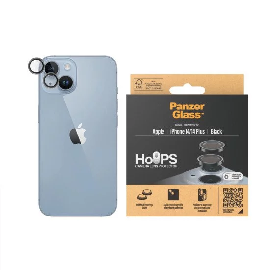PanzerGlass Camera Rings iPhone 14/14 Plus Protection d'écran transparent Apple 1 pièce(s) PanzerGlass Camera Rings iPhone 14/14 Plus Protection d'écran transparent Apple 1 pièce(s)