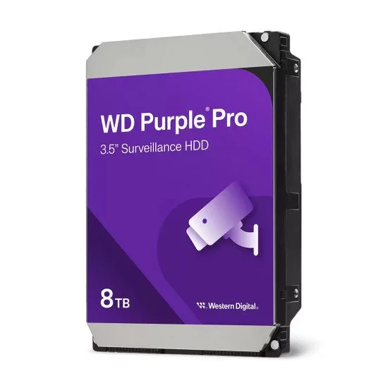 Western Digital Purple Pro WD 8TB 3.5" 8 To SATA Western Digital Purple Pro WD 8TB 3.5" 8 To SATA