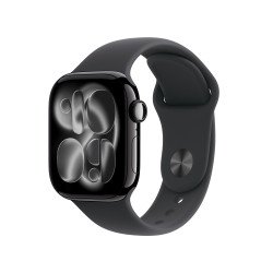 Apple Watch Series 11 OLED 42 mm Numérique 374 x 446 pixels Écran tactile Noir Wifi GPS (satellite)