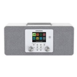 Grundig DTR 6100 2.1 DAB Portable Analogique et numérique Blanc