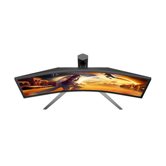 AOC G4 CU34G4CAP écran PC 86,4 cm (34") 3440 x 1440 pixels UltraWide Quad HD LCD Noir, Rouge