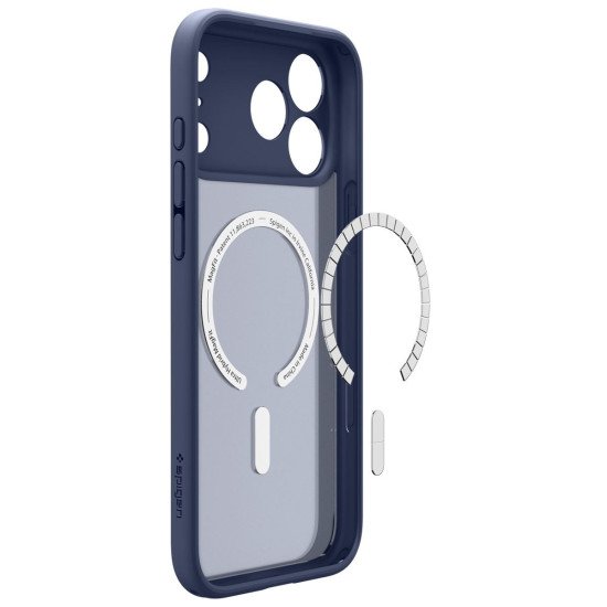 Spigen Ultra Hybrid (MagFit) coque de protection pour téléphones portables 16 cm (6.3") Housse Bleu foncé