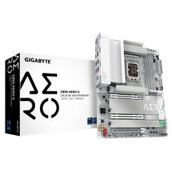 GIGABYTE Carte mère Z890 AERO G - Prend en charge les processeurs Intel Core Ultra (Série 2), VRM à 16+1+2 phases, jusqu'à 8800MHz DDR5 (OC), 1xPCIe 5.0 + 4xPCIe 4.0, Wi-Fi 7, LAN 2.5GbE, Thunderbolt 4 GIGABYTE Carte mère Z890 AERO G - Prend en charge les processeurs Intel Core Ultra (Série 2), VRM à 16+1+2 phases, jusqu'à 8800MHz DDR5 (OC), 1xPCIe 5.0 + 4xPCIe 4.0, Wi-Fi 7, LAN 2.5GbE, Thunderbolt 4