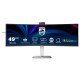 Philips 49B2U6900CH/00 écran PC 124 cm (48.8") 5120 x 1440 pixels Dual QHD LCD Noir