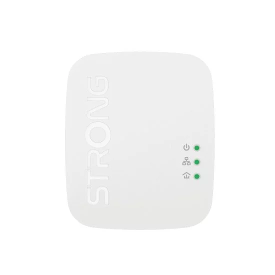 Strong POWERLWF600DUOMINI Adaptateur réseau CPL 600 Mbit/s Ethernet/LAN Wifi Blanc 2 pièce(s) Strong POWERLWF600DUOMINI Adaptateur réseau CPL 600 Mbit/s Ethernet/LAN Wifi Blanc 2 pièce(s)
