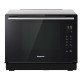 Panasonic NN-DS59NMETG micro-onde Noir, Acier inoxydable Micro-onde combiné Comptoir 26 L
