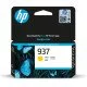 HP 937 Cartouche Encre Authentique Jaune HP 937 Cartouche Encre Authentique Jaune