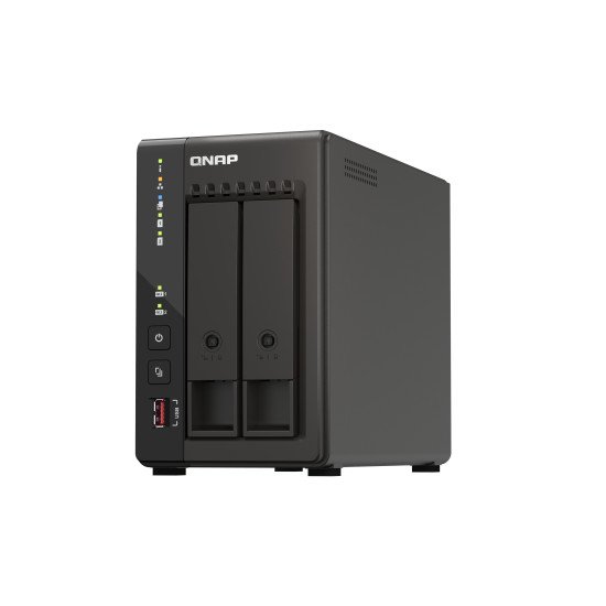 QNAP QVP-21C serveur de stockage Tower Intel® Celeron® J6412 8 Go DDR4 0 To QVR Pro Noir