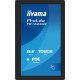 iiyama TW1623AS-B3P Écran d'affichage dynamique Écran plat interactif 39,6 cm (15.6") LED Wifi 450 cd/m² Full HD Noir Écran tactile Intégré dans le processeur Android 24/7