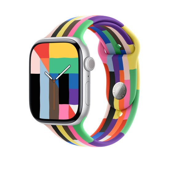Apple MDWF4ZM/A accessoire intelligent à porter sur soi Bande Multicolore Fluoroélastomère