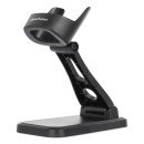 Manhattan Support réglable pour scanner codes-barres, hauteur et inclinaison réglables, compatible 153997/154116/154185, noir, garantie à vie