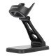Manhattan Support réglable pour scanner codes-barres, hauteur et inclinaison réglables, compatible 153997/154116/154185, noir, garantie à vie