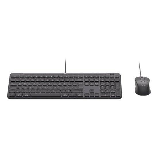 Logitech 920-013359 clavier Souris incluse maison/bureau USB AZERTY Graphite