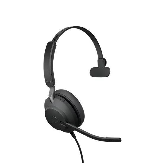 Jabra Evolve2 40 Casque Avec fil Arceau Bureau/Centre d'appels USB Type-C Noir Jabra Evolve2 40 Casque Avec fil Arceau Bureau/Centre d'appels USB Type-C Noir