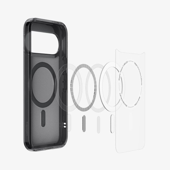 Spigen Ultra Hybrid (Mag Fit) coque de protection pour téléphones portables 16 cm (6.3") Housse Noir