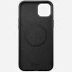 Nomad Modern Leather Case coque de protection pour téléphones portables 17 cm (6.7") Housse Noir