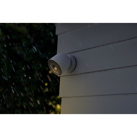 Google Nest Cam Caméra de sécurité IP Intérieure et extérieure 1920 x 1080 pixels Mur