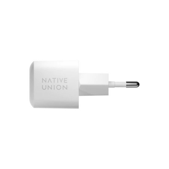 Native Union FAST-PD30-2-WHT-EU chargeur d'appareils mobiles Ordinateur portable, Smartphone, Tablette Blanc Secteur Charge rapide Intérieure