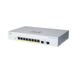 Cisco CBS220-8FP-E-2G Géré L2 Gigabit Ethernet (10/100/1000) Connexion Ethernet POE Blanc