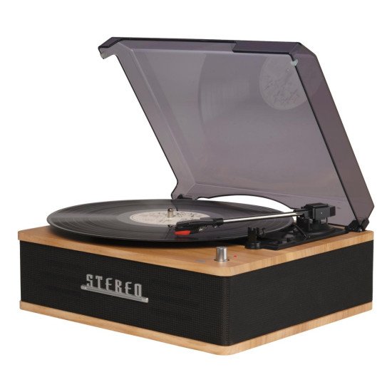 Denver VPB-262LW Tourne-disque entraîné par courroie Noir, Bois Manuel