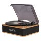 Denver VPB-262LW Tourne-disque entraîné par courroie Noir, Bois Manuel