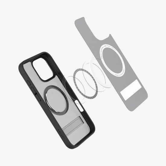 Spigen Ultra Hybrid S (MagFit) coque de protection pour téléphones portables 17,5 cm (6.9") Housse Noir Spigen Ultra Hybrid S (MagFit) coque de protection pour téléphones portables 17,5 cm (6.9") Housse Noir