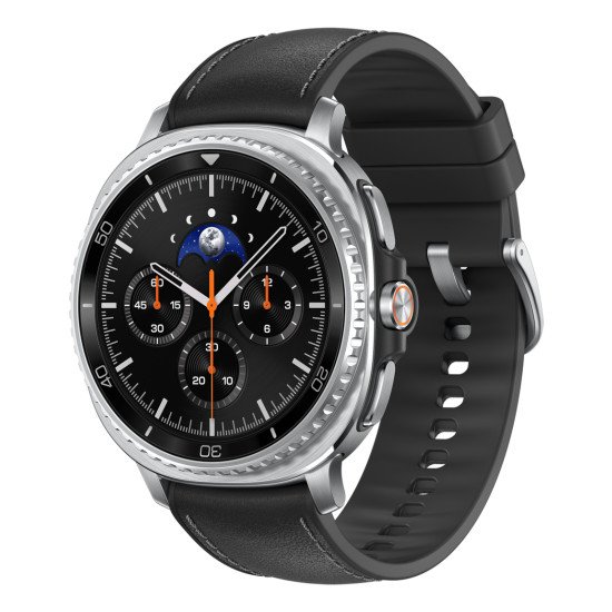 Samsung Galaxy Watch 8 Classic 3,3 cm (1.3") AMOLED 46 mm Numérique 438 x 438 pixels Écran tactile Argent Wifi GPS (satellite) Samsung Galaxy Watch 8 Classic 3,3 cm (1.3") AMOLED 46 mm Numérique 438 x 438 pixels Écran tactile Argent Wifi GPS (satellite)