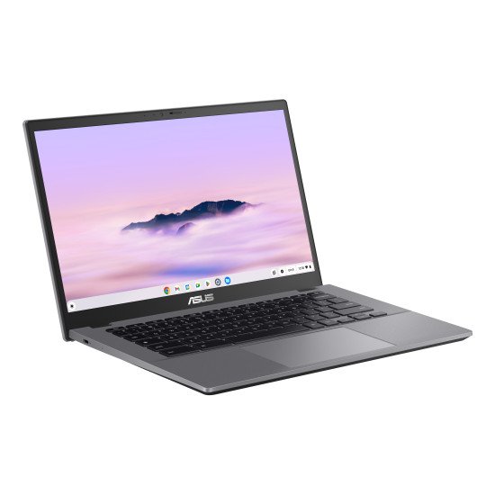 ASUS Chromebook Plus CX34 CB3402CVA-MW1326 Intel Core 3 100U 35,6 cm (14") Écran tactile Full HD 8 Go LPDDR5x-SDRAM 128 Go UFS Wi-Fi 6E (802.11ax) ChromeOS Gris AZERTY Belge